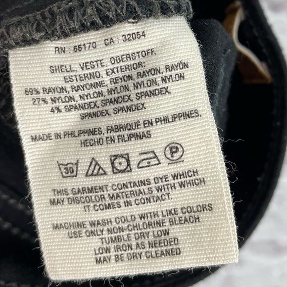 Pilcro & The Letterpress Black Serif Jeans Size 27 - Picture 4 of 4